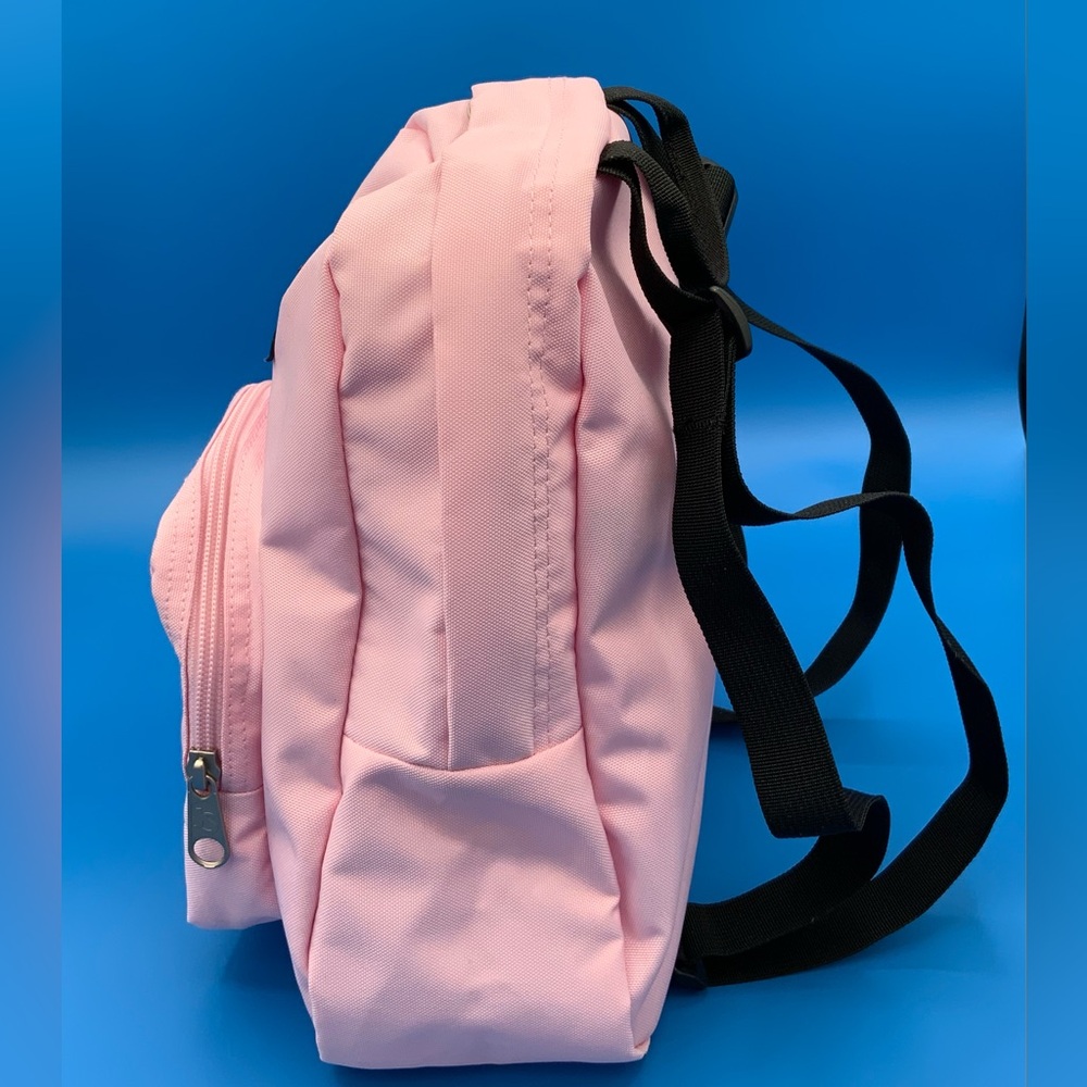 JanSport Half Pint Mini Backpack in Light Pink – Compact & Stylish! - Picture 4 of 5